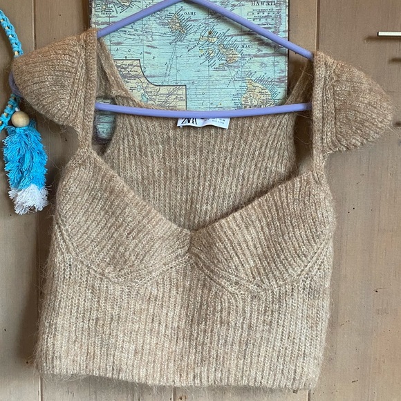 Zara Tops - Zara Alpaca Blouse